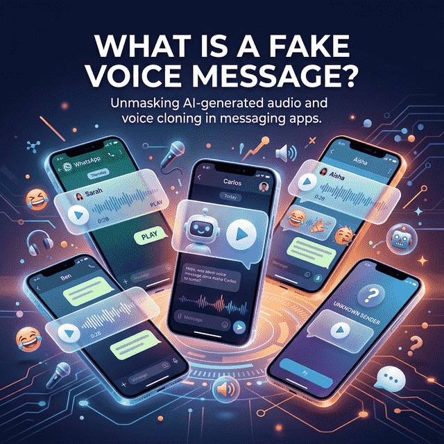 What Is a Fake Voice Message? The Ultimate Guide to Voice Note Pranks
